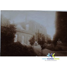 br152 Het afgebrande huis van Bruns in Ammerzoden